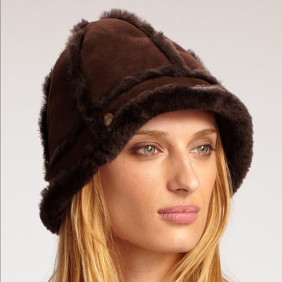 sheepskin bucket hat